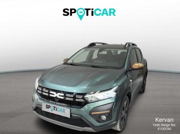 SPOTICAR Dacia Sandero Stepway Prestige 1.0 Turbo Xtronic 90 İkinci El Araç - Hatchback Benzin Yeşil - Düzce - 1200026963_1