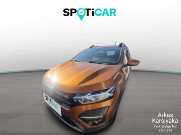 SPOTICAR Dacia Sandero Stepway Style Turbo 90 İkinci El Araç - Hatchback Benzin Gri - İzmİr - 1200027920_3