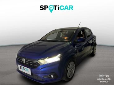 SPOTICAR Dacia Sandero Prestige 1.0 Turbo X-tronic 90 İkinci El Araç - Hatchback Benzin Mavi - Istanbul - 1200029285_1