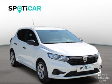SPOTICAR Dacia Sandero Comfort 1.0 Sce 65 İkinci El Araç - Hatchback Benzin Beyaz - Afyon - 1200029925_3