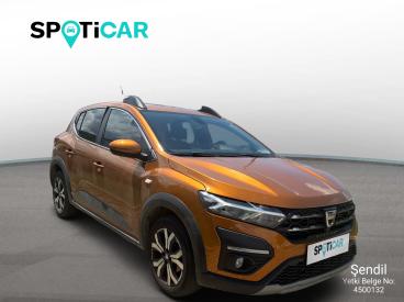 SPOTICAR Dacia Sandero Prestige 1.0 Turbo X-tronic 90 İkinci El Araç - Hatchback Benzin Turuncu - Manİsa - 1200030815_3