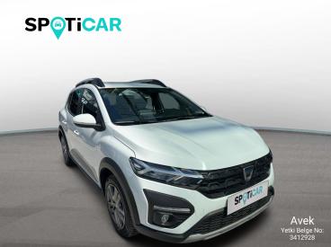 SPOTICAR Dacia Sandero Stepway Prestige 1.0 Turbo Xtronic 90 İkinci El Araç - Hatchback Benzin Beyaz - Istanbul - 1200035337_3