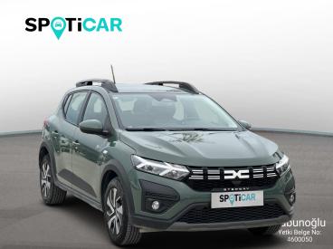 SPOTICAR Dacia Sandero Stepway Turbo 90 E6 Easy-r İkinci El Araç - Hatchback Benzin Yeşil - Kahramanmaraş - 1200035733_3