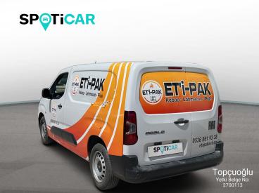 SPOTICAR Fiat Doblo 1.5 100 Hp Bluehdi İkinci El Araç -  Dizel Beyaz - Gazİantep - 1200031515_4