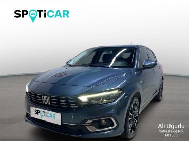SPOTICAR Fiat Egea Sedan Lounge 1.4 Fire 95 İkinci El Araç - Sedan Lpg (fabrika çıkışlı) Mavi - Ankara - 1200030474_1