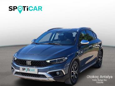 SPOTICAR Fiat Egea Cross Lounge 1.4 Fire 95 E6d İkinci El Araç - Sedan Benzin Mavi - Antalya - 1200031486_2