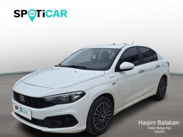 SPOTICAR Fiat Egea Sedan Easy 1.5 T4 Hibrit 130 At İkinci El Araç - Sedan Hibrit Beyaz - Antalya - 1200037215_1