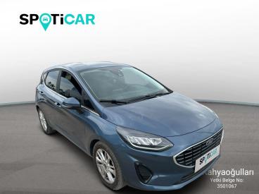 SPOTICAR Ford Fiesta Titanium 1.0i Ecoboost 100 Powershi İkinci El Araç - Hatchback Benzin Mavi - Izmir - 1200033638_3
