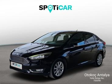 SPOTICAR Ford Focus Iii Mca Titanium 1.6 125 4k Powershift İkinci El Araç - Sedan Benzin Siyah - Antalya - 1200027937_2