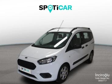 SPOTICAR Ford Tourneo Courier Journey 1.5 Tdci 100 E6.2 Tit İkinci El Araç - Şehir Otomobili Dizel Beyaz - Kayseri - 1200022120_1