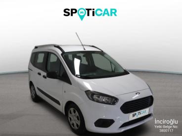 SPOTICAR Ford Tourneo Courier Journey 1.5 Tdci 100 E6.2 Tit İkinci El Araç - Şehir Otomobili Dizel Beyaz - Kayseri - 1200022120_3
