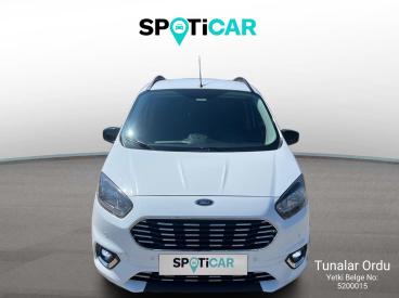 SPOTICAR Ford Tourneo Courier Journey 1.5 Tdci 100 E6.2 Tit İkinci El Araç -  Benzin Beyaz - Ordu - 1200028607_2
