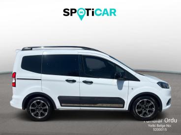 SPOTICAR Ford Tourneo Courier Journey 1.5 Tdci 100 E6.2 Tit İkinci El Araç -  Benzin Beyaz - Ordu - 1200028607_4
