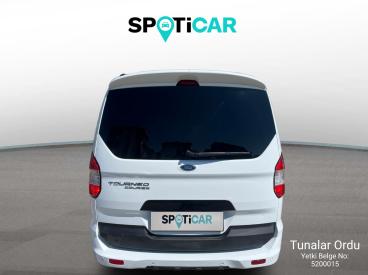 SPOTICAR Ford Tourneo Courier Journey 1.5 Tdci 100 E6.2 Tit İkinci El Araç -  Benzin Beyaz - Ordu - 1200028607_5