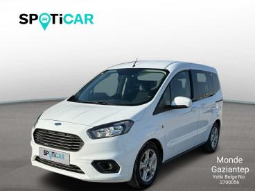 SPOTICAR Ford Tourneo Courier 1.6 Tdci 95 Deluxe M1 İkinci El Araç -  Dizel Beyaz - Gazİantep - 1200033624_1