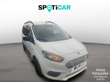 SPOTICAR Ford Tourneo Connect 1.8 Titanium Tdci Duz 5 110 İkinci El Araç -  Dizel Beyaz - İzmİr - 1200028054_1