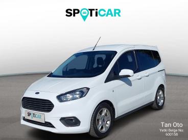 SPOTICAR Ford Tourneo Courier 1.5 Deluxe Tdci Duz 6 101 İkinci El Araç - Şehir Otomobili Dizel Beyaz - Ankara - 1200018891_1