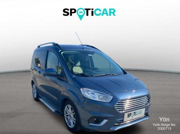 SPOTICAR Ford Tourneo Courier Titanium İkinci El Araç - Şehir Otomobili Dizel Mavi - Denİzlİ - 1200019556_1