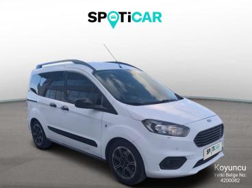 SPOTICAR Ford Tourneo Courier Kombi  1.5 Tdci 100 E6.2 Tit.plus İkinci El Araç -  Dizel Beyaz - Konya - 1200020983_1