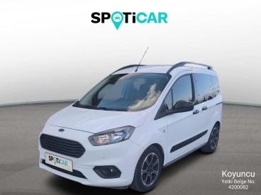 SPOTICAR Ford Tourneo Courier Kombi  1.5 Tdci 100 E6.2 Tit.plus İkinci El Araç -  Dizel Beyaz - Konya - 1200020983_3