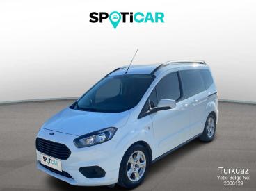SPOTICAR Ford Tourneo Courier 1.5 Deluxe Tdci Duz 6 101 İkinci El Araç - Şehir Otomobili Dizel Beyaz - Denizli - 1200021058_1
