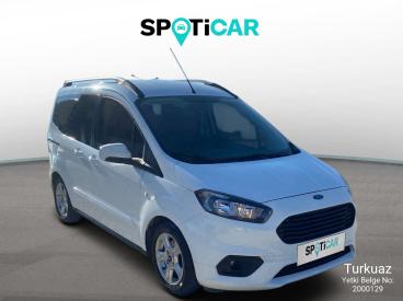 SPOTICAR Ford Tourneo Courier 1.5 Deluxe Tdci Duz 6 101 İkinci El Araç - Şehir Otomobili Dizel Beyaz - Denizli - 1200021058_3