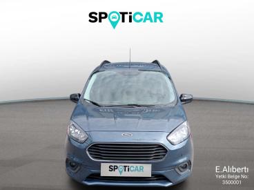 SPOTICAR Ford Tourneo Courier Kombi  1.5 Tdci 100 E6.2 Tit.plus İkinci El Araç - Şehir Otomobili Dizel Mavi - İzmİr - 1200021347_2