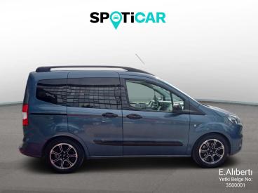SPOTICAR Ford Tourneo Courier Kombi  1.5 Tdci 100 E6.2 Tit.plus İkinci El Araç - Şehir Otomobili Dizel Mavi - İzmİr - 1200021347_4