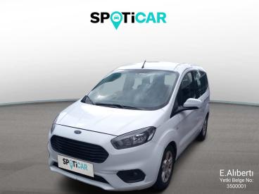 SPOTICAR Ford Tourneo Courier 1.5 Tdcİ Delux 100 Hp İkinci El Araç - Şehir Otomobili Dizel Beyaz - İzmİr - 1200022511_1