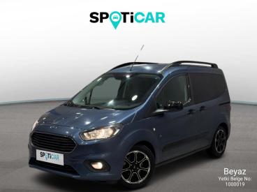 SPOTICAR Ford Tourneo Courier E6.2 Tit.plus İkinci El Araç - Şehir Otomobili Dizel Mavi - Balikesir - 1200022541_1