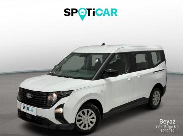 SPOTICAR Ford Tourneo Courier Kombi 1.5 Tdci 100 E6.2 Deluxe İkinci El Araç - Şehir Otomobili Dizel Beyaz - Balikesir - 1200022851_1