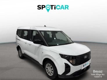 SPOTICAR Ford Tourneo Courier Kombi 1.5 Tdci 100 E6.2 Deluxe İkinci El Araç - Şehir Otomobili Dizel Beyaz - Balikesir - 1200022851_3