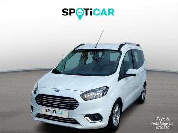 SPOTICAR Ford Tourneo Courier 1.5 Deluxe Tdci Duz 5 75 İkinci El Araç - Şehir Otomobili Dizel Beyaz - Zonguldak - 1200023153_1