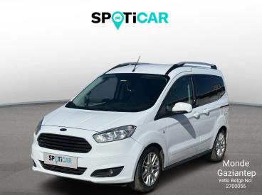 SPOTICAR Ford Tourneo Courier 1.5 Titanium Plus Tdci Duz 5 95 İkinci El Araç -  Dizel Beyaz - Gazİantep - 1200026029_1