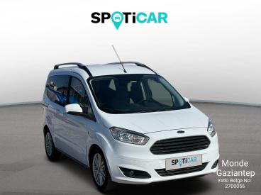 SPOTICAR Ford Tourneo Courier 1.5 Titanium Plus Tdci Duz 5 95 İkinci El Araç -  Dizel Beyaz - Gazİantep - 1200026029_3