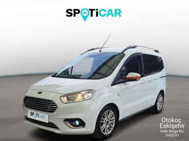 SPOTICAR Ford Tourneo Courier Kombi  1.5 Tdci 100 E6.2 Tit.plus İkinci El Araç -  Dizel Beyaz - EskİŞehİr - 1200027886_1