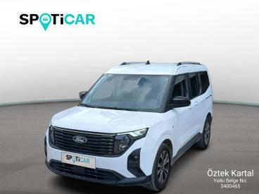 SPOTICAR Ford Tourneo Courier 1.5 Titanium Tdci Duz 6 101 İkinci El Araç -  Dizel Beyaz - Istanbul - 1200029800_1