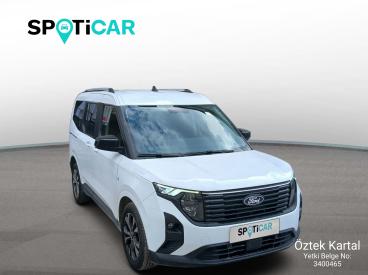 SPOTICAR Ford Tourneo Courier 1.5 Titanium Tdci Duz 6 101 İkinci El Araç -  Dizel Beyaz - Istanbul - 1200029800_3