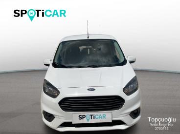 SPOTICAR Ford Tourneo Courier 1.5 Deluxe Tdci Duz 6 95 İkinci El Araç -  Dizel Beyaz - Gazİantep - 1200031235_1