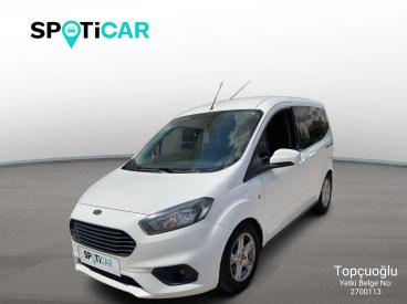 SPOTICAR Ford Tourneo Courier 1.5 Deluxe Tdci Duz 6 95 İkinci El Araç -  Dizel Beyaz - Gazİantep - 1200031235_2