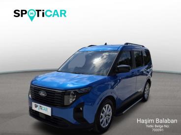 SPOTICAR Ford Tourneo Courier 1.0 125 At Titanium İkinci El Araç -  Benzin Mavi - Antalya - 1200031375_1