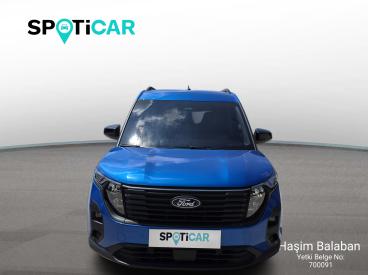 SPOTICAR Ford Tourneo Courier 1.0 125 At Titanium İkinci El Araç -  Benzin Mavi - Antalya - 1200031375_2