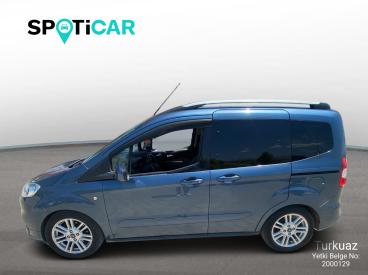 SPOTICAR Ford Tourneo Courier 1.5 Titanium Tdci Duz 6 101 İkinci El Araç -  Dizel Mavi - Denizli - 1200033636_1