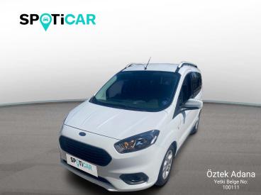 SPOTICAR Ford Tourneo Courier 1.5 Deluxe Tdci Duz 5 75 İkinci El Araç -  Dizel Beyaz - Adana - 1200034638_1
