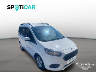 SPOTICAR Ford Tourneo Courier 1.5 Deluxe Tdci Duz 5 75 İkinci El Araç -  Dizel Beyaz - Adana - 1200034638_3