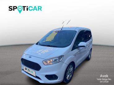 SPOTICAR Ford Tourneo Courier 1.5 Titanium Tdci Duz 6 95 İkinci El Araç -  Dizel Beyaz - Istanbul - 1200035078_1