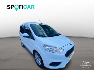 SPOTICAR Ford Tourneo Courier 1.5 Titanium Tdci Duz 6 95 İkinci El Araç -  Dizel Beyaz - Istanbul - 1200035078_3