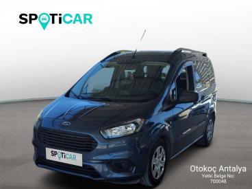 SPOTICAR Ford Tourneo Courier 1.5 Trend Tdci Duz 5 75 İkinci El Araç -  Dizel Mavi - Antalya - 1200036233_2