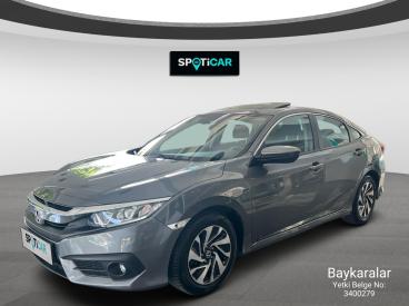 SPOTICAR Honda Civic Sedan 1.6 (125) Elegance Ov (y) İkinci El Araç - Sedan Benzin Gri - Istanbul - 1200017576_1