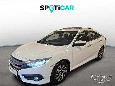 SPOTICAR Honda Civic 1.6 I-vtec Otomatik 5 125 İkinci El Araç - Sedan Benzin Beyaz - Adana - 1200022985_3